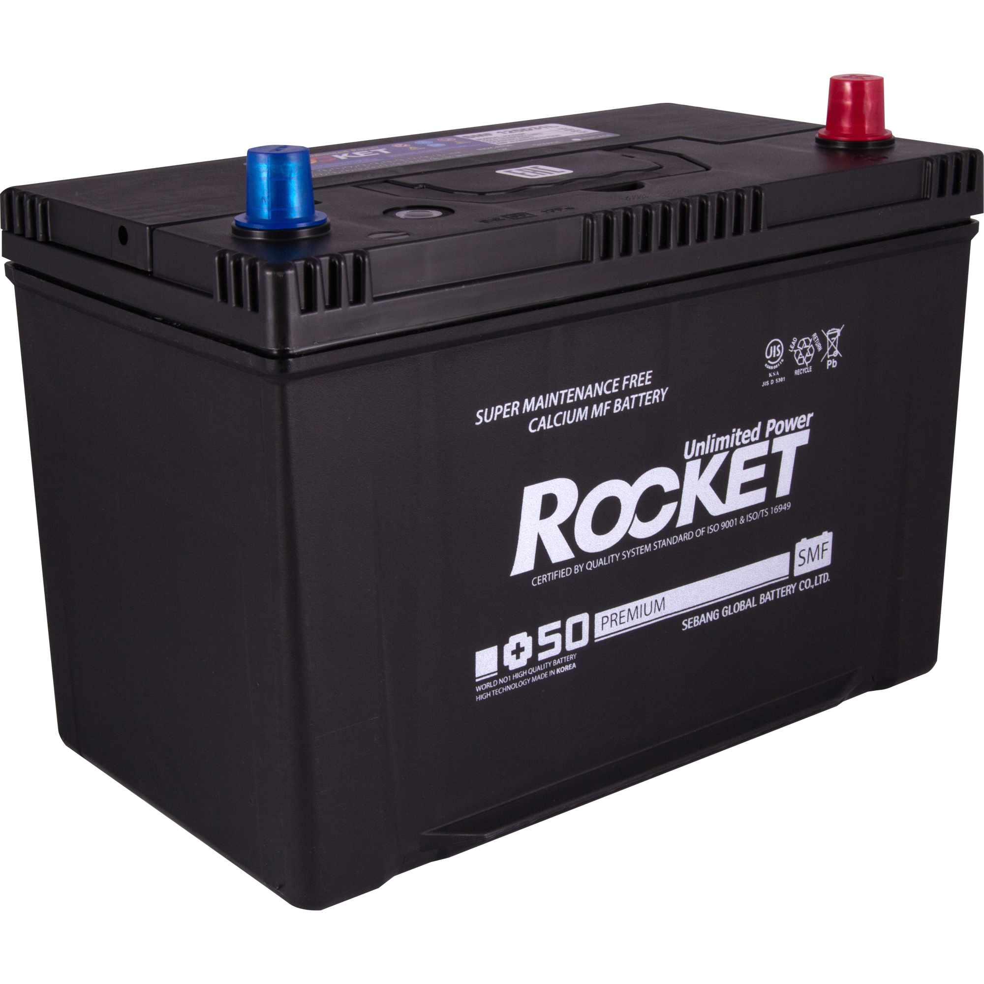 Аккумулятор грузовой ROCKET Japan 100Ah 830A (CCA) ROCKET SMF125D31L
