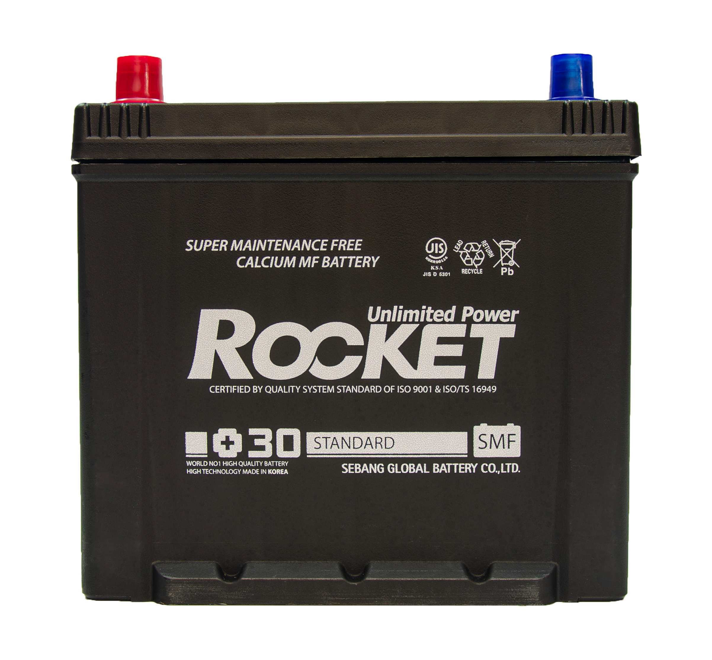 Аккумулятор автомобильный ROCKET Japan 60Ah 520A (CCA) ROCKET SMF65D23R