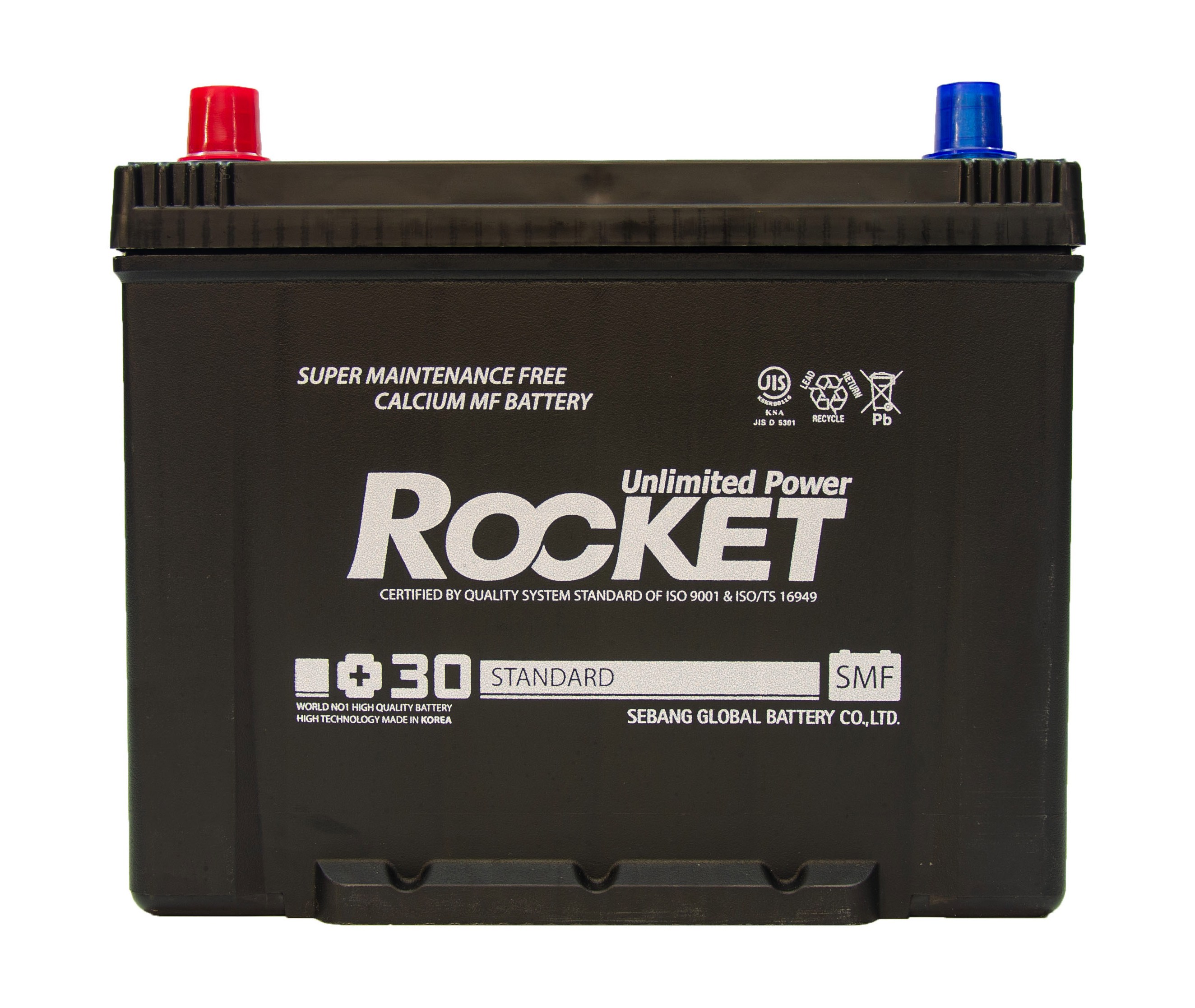Аккумулятор автомобильный ROCKET Japan 70Ah 600A (CCA) ROCKET SMF80D26R