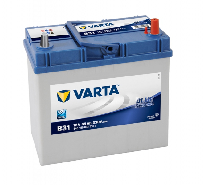 Аккумулятор автомобильный VARTA Blue Dynamic 45Ah 330A (EN) VARTA 545155033