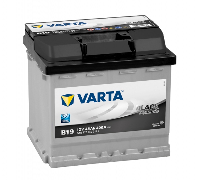 Аккумулятор автомобильный VARTA Black Dynamic 45Ah 400A (EN) VARTA 545412040