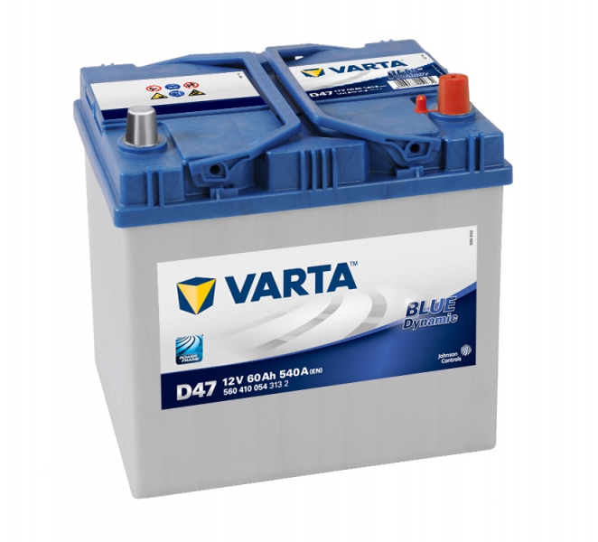 Аккумулятор автомобильный VARTA Blue Dynamic 60Ah 540A (EN) VARTA 560410054