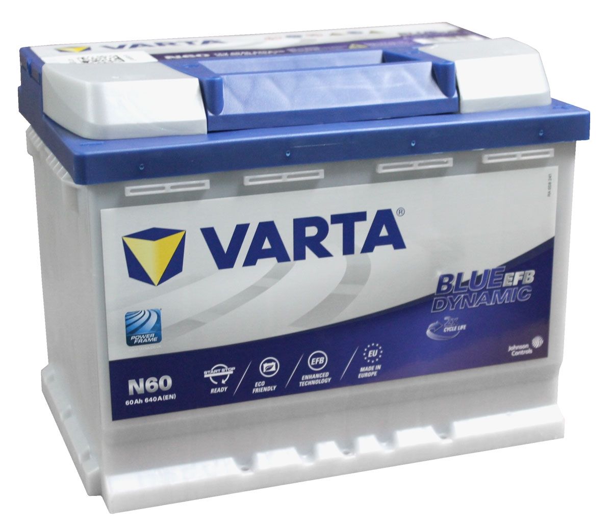 Аккумулятор автомобильный VARTA Blue Dynamic 60Ah 640A (EN) EFB VARTA 560500064