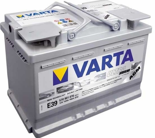 Аккумулятор автомобильный VARTA Silver Dynamic 70Ah 760A (EN) AGM VARTA 570901076