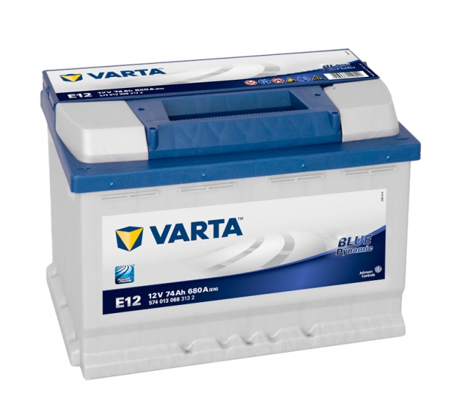 Аккумулятор автомобильный VARTA Blue Dynamic 74Ah 680A (EN) VARTA 574013068