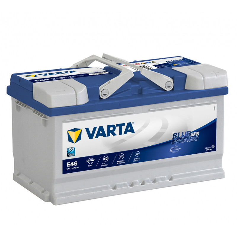 Аккумулятор автомобильный VARTA Blue Dynamic 75Ah 730A (EN) EFB VARTA 575500073