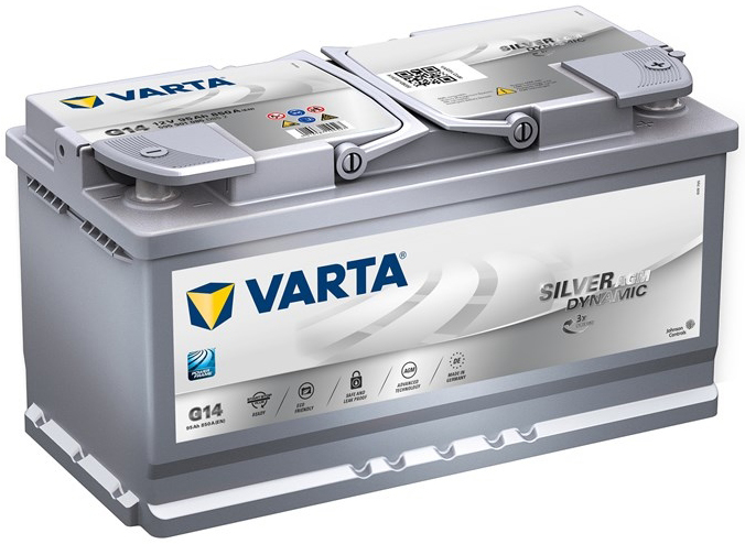 Аккумулятор автомобильный Varta Silver Dynamic 95Ah 850A (EN) AGM VARTA 595901085