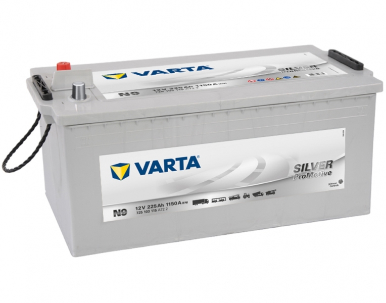 Аккумулятор грузовой VARTA Silver Dynamic 225Ah 1150A (EN) VARTA 725103115