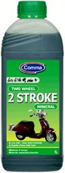 Олива для 2-тактних двигунів COMMA TWOWHEEL2ST1LMINERAL