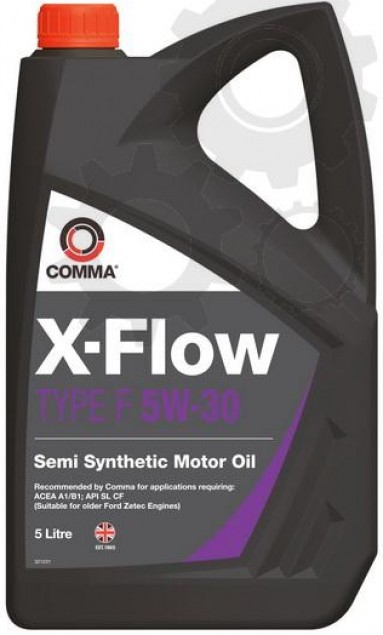 Олива для двигуна COMMA XFLOWF5W30SEMI5L