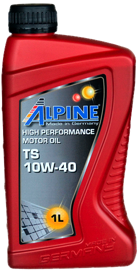 Олива моторна напівсинт. ALPINE 10W-40 ТS API SL/CF (A3/B4-08) MB-229.1 VW 505.00 1л ALPINE 00851