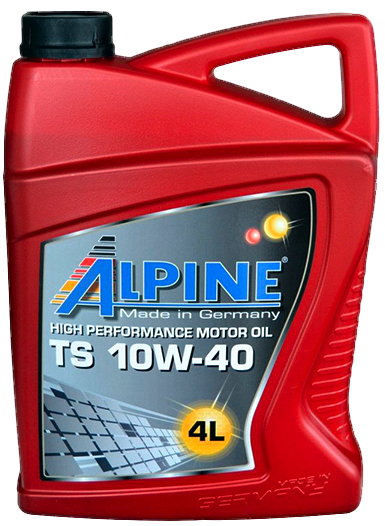 Олива моторна напівсинт. ALPINE 10W-40 ТS API SL/CF (A3/B4-08) MB-229.1 VW 505.00 4л ALPINE 00854