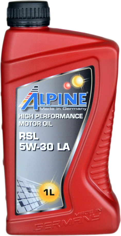 Синтетическое Моторное масло ALPINE RSL LA 5W-30 ALPINE 03051