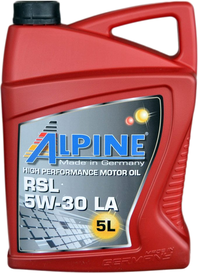 Синтетическое Моторное масло ALPINE RSL LA 5W-30 ALPINE 03055
