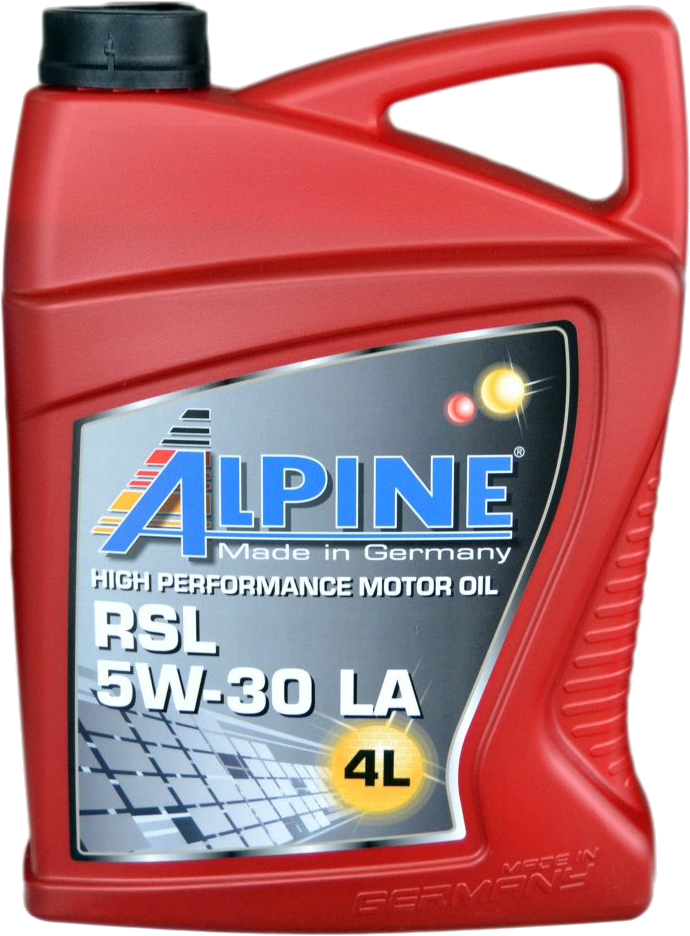 Синтетическое Моторное масло ALPINE RSL LA 5W-30 ALPINE 03054