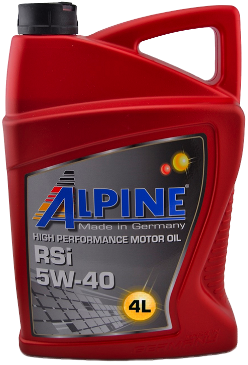 Синтетическое Моторное масло ALPINE Rsi 5W-40 ALPINE 14754