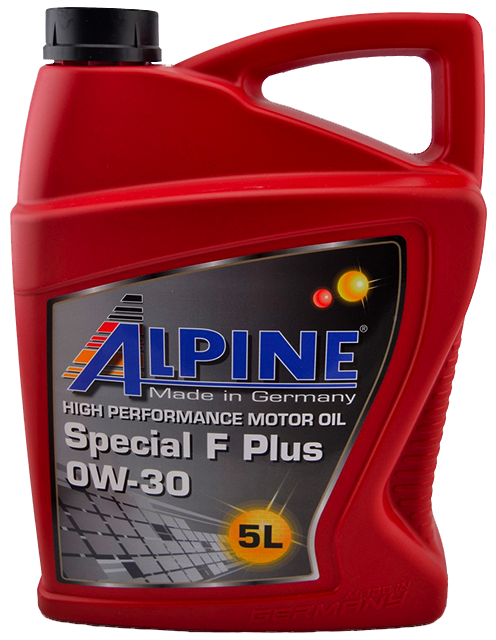 Олива моторна повн. синт. ALPINE 0W-30 Special F Plus ACEA C2 Ford WSS-M2C950-A, Jaguar/Land Rover STJLR.03.5007 5л ALPINE 16355