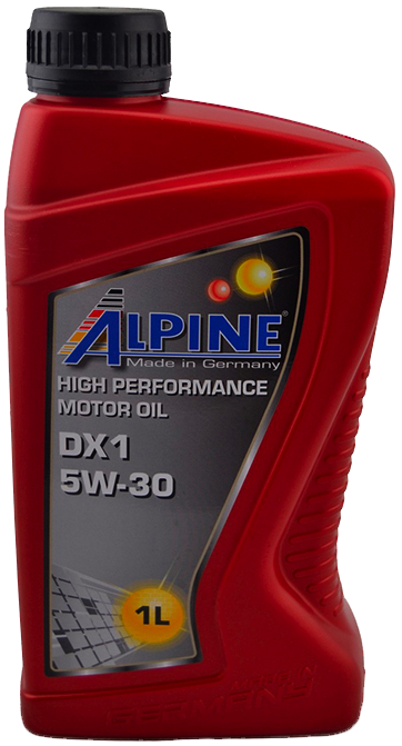 Синтетическое Моторное масло ALPINE DX1 5W-30 ALPINE 16651