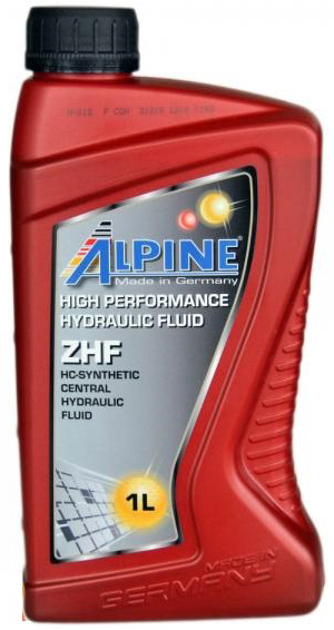 Синтетическое трансмиссионное масло Alpine ZHF 1л ALPINE 09011