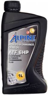 Синтетическое трансмиссионное масло Alpine ATF 6HP 1л ALPINE 15651