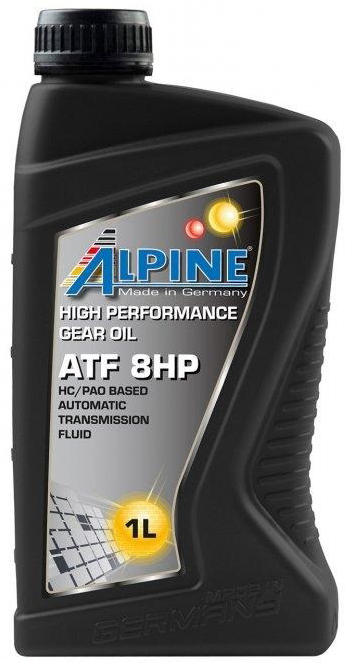 Синтетическое трансмиссионное масло Alpine ATF 8HP 1л ALPINE 15951