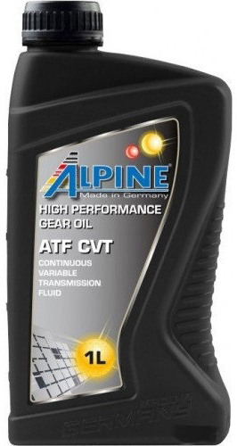 Синтетическое трансмиссионное масло Alpine ATF CVT 1л ALPINE 16151