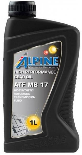 Синтетическое трансмиссионное масло Alpine MB 17 1л ALPINE 16551