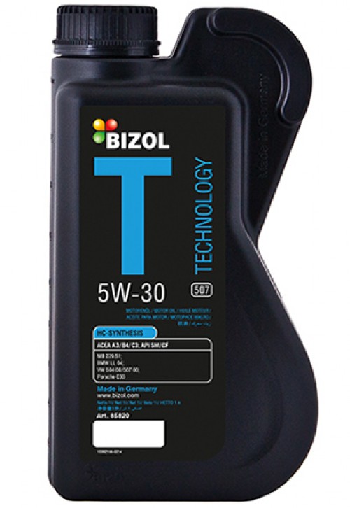 Синтетическое моторное масло Bizol Technology 5W-30 1л Bizol B85820