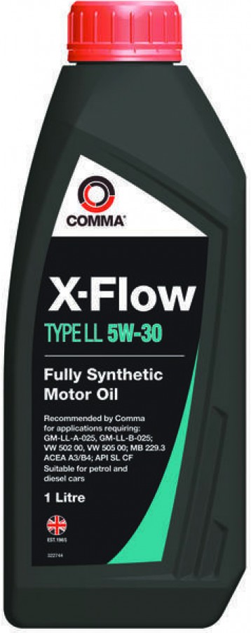 Олива для двигуна COMMA XFLOWLL5W30SYNT1L