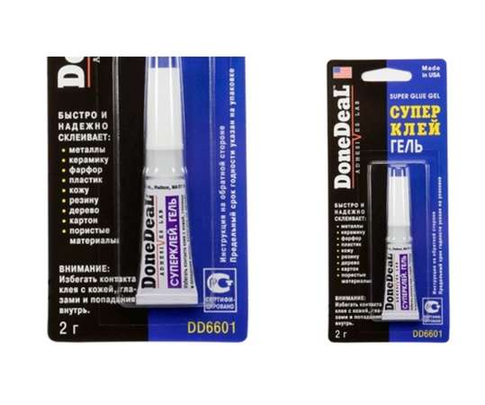 Супер клей гель DoneDeal (США) 2 г Done DeaL DD6601