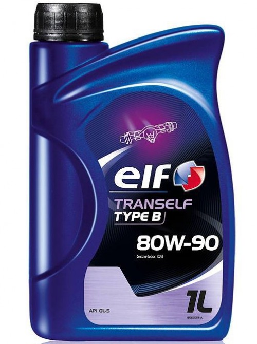 Минеральное трансмиссионное масло Elf TRANSELF TYPE B 80W-90 1л ELF 194747