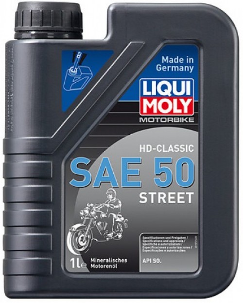 Минеральное моторное масло Liqui Moly Racing HD-Classic 50 1л LIQUI MOLY 1572