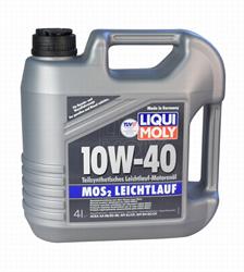 Полусинтетическое моторное масло Liqui Moly MoS2 Leichtlauf 10W-40 4л LIQUI MOLY 1917