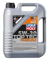 Синтетическое моторное масло Liqui Moly Top Tec 4200 5W-30 4л LIQUI MOLY 3715