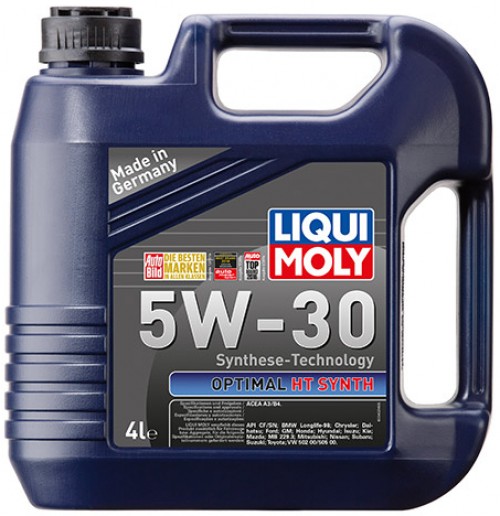 Синтетическое моторное масло Liqui Moly Optimal HT Synth 5W-30 4л LIQUI MOLY 39001