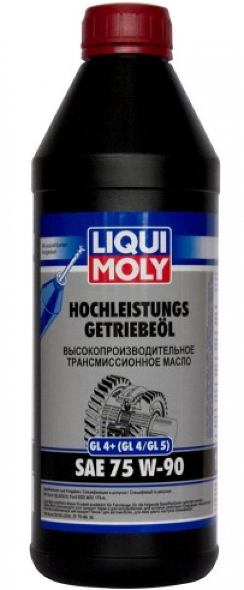 Синтетическое трансмиссионное масло Liqui Moly Hochleistungs Getriebeoil 75W-90 1л LIQUI MOLY 3979