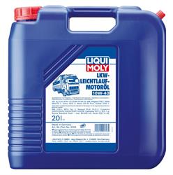 Полусинтетическое моторное масло Liqui Moly LKW-Leichtlauf-Motoroil Basic 10W-40 20л LIQUI MOLY 4743