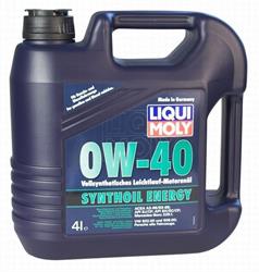 Синтетическое моторное масло Liqui Moly Synthoil Energy 0W-40 4л LIQUI MOLY 7536