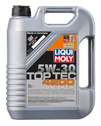 Синтетическое моторное масло Liqui Moly Top Tec 4200 5W-30 5л LIQUI MOLY 7661