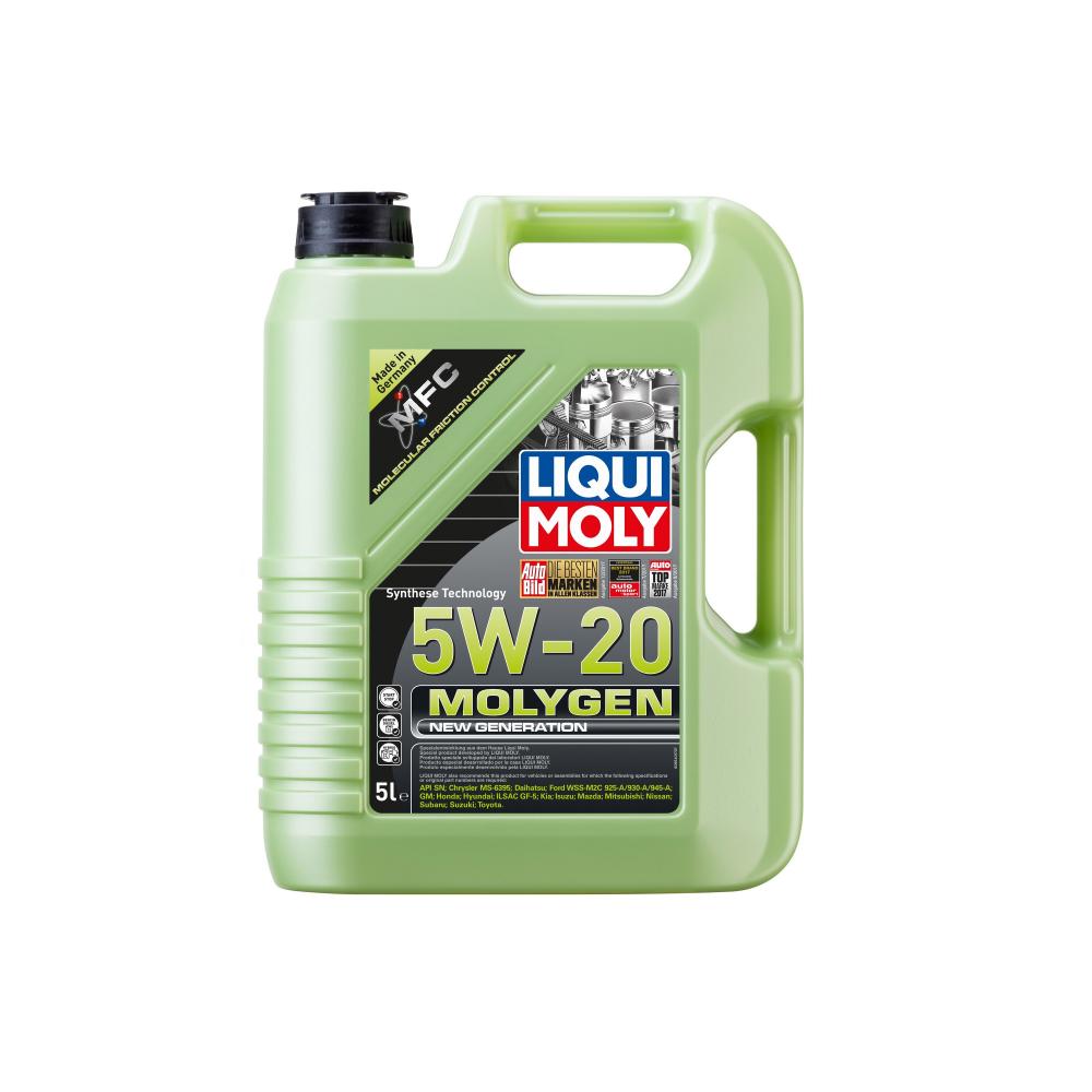 Синтетическое моторное масло Liqui Moly Molygen New Generation 5W-20 5л LIQUI MOLY 8540