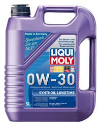 Синтетическое моторное масло Liqui Moly Synthoil Longtime 0W-30 5л LIQUI MOLY 8977