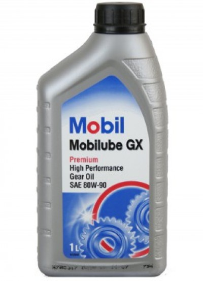 Минеральное трансмиссионное масло Mobil MOBILUBE GX 80W-90 1л MOBIL 142116