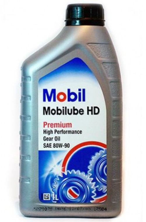 Минеральное трансмиссионное масло Mobil MOBILUBE HD 80W-90 1л MOBIL 142132