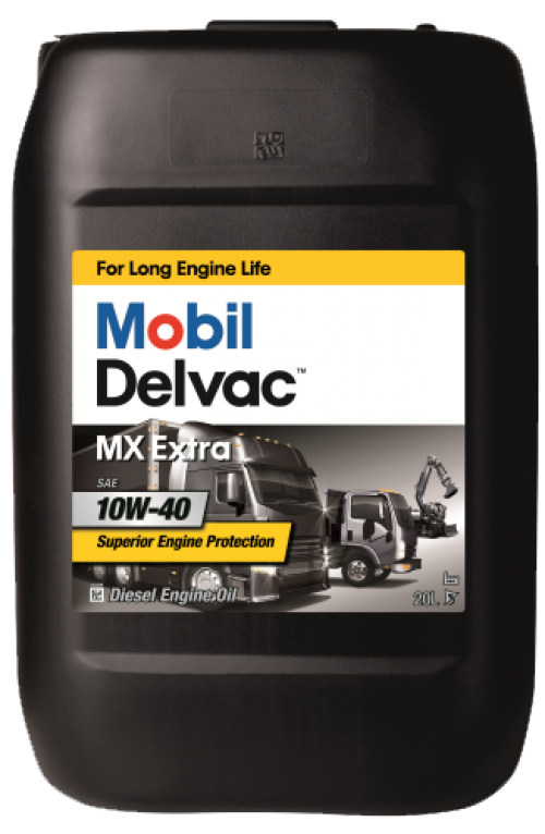 Синтетическое моторное масло Mobil DELVAC MX EXTRA 10W-40 20л MOBIL 144718