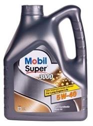 Синтетическое моторное масло Mobil Super 3000 X1 5W-40 4л MOBIL 150013