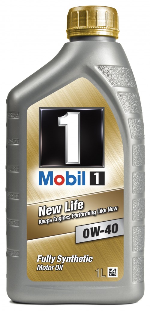 Синтетическое моторное масло Mobil 1 New Life 0W-40 1л MOBIL 153668