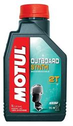 Синтетическое моторное масло Motul Outboard SYNTH 2T 1л MOTUL 851611