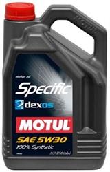 Синтетическое моторное масло Motul Specific Dexos2 5W-30 5л MOTUL 860051