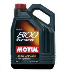 Синтетическое моторное масло Motul 8100 Eco-clean 0W-30 5л MOTUL 868051