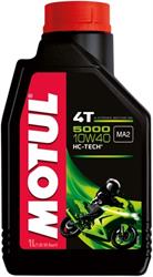 Полусинтетическое моторное масло Motul 5000 HC-Tech 4T 10W-40 1л MOTUL 836911